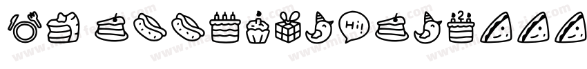 10 anniversary字体转换